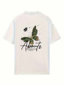 100% cotone. T-shirt casual a maniche corte stampata. 1pac T-shirt estiva da donna a maniche corte, T-shirt a maniche corte slim-fit con stampa cartoon.Top Primavera Estate - Bianco - Visualizzare 2