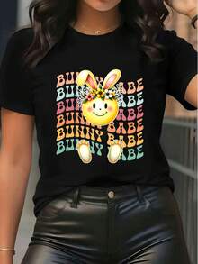 Women T-Shirts - Black - View 1