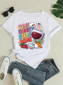 Women T-Shirts - White - View 4