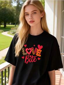 Women T-Shirts - Black - View 6