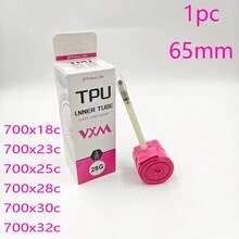 VXM 超輕量 TPU 粉紅色公路車內胎 700C 法式氣嘴 自行車配件 - 粉色 - 查看 12