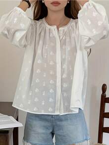 Women Tops - White - View 3