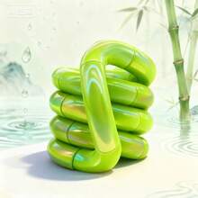 Tangle Fidget Toy Electroplated Temperature Sensitive Color Changing Luminous Stress Relief Focus Aid For Adults Office Gifts - Crystal Green - View 3