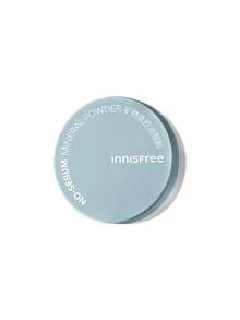 innisfree No-Sebum Matte Mineral Setting Powder 5g, Makeup Korea, Bedak Tabur untuk Menyamarkan, Bebas Pewangi, Transparan - Baru - 5g - View 7