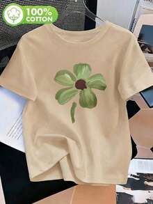 Women T-Shirts - Apricot - View 6