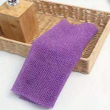 1pc African Exfoliating Bath Net, Nylon Material, Suitable For Daily Skin Smoothing And Exfoliation - Multicolor - View 4