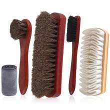 Cleaning Kit of 5 for Tennis and Suede Shoes, Includes a Microfiber Cloth, Removes Marks, Stains and Scratches, is Suitable for Various Materials Such as Suede, Nubuck, Rubber and Canvas - como en la imagen - Ver 9