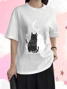Women T-Shirts - White - View 1