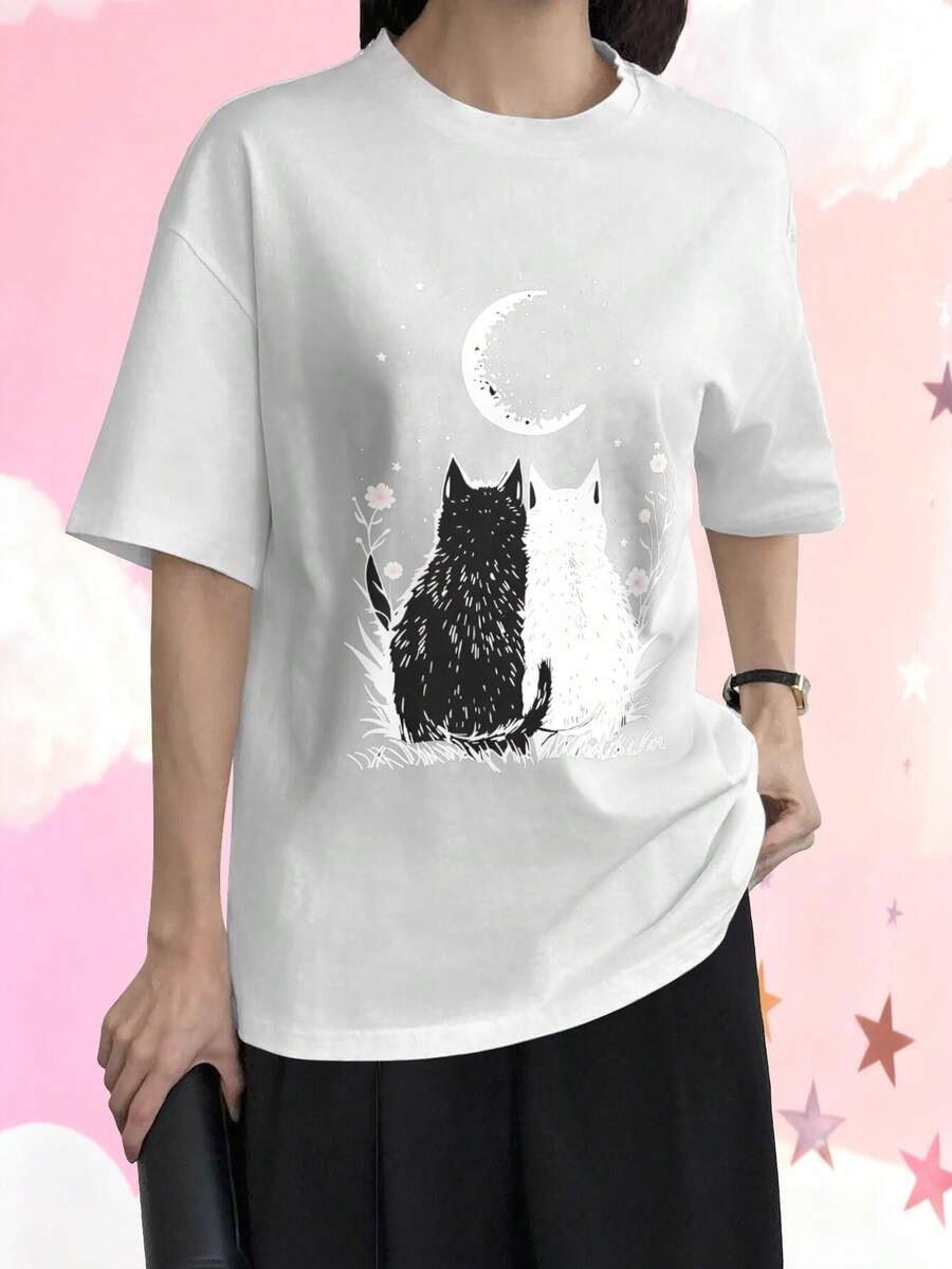 Women T-Shirts - White - View 1