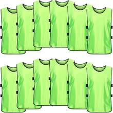 6pcs Basketball Football Training Vests Game Uniform Team Apparel Extended Sports Wear Advertising Vests With Numbers Suitable For Children And Adults/Football Bibs/Scrimmage Vests - Multicolor - View 22