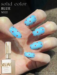 XEIJAYI 2 Colors 15ML New Blue & Yellow Nail Gel, Semi-Permanent Nail Salon UV LED Soak-Off Nail Gel, Suitable For Spring & Summer - Multicolor - View 5