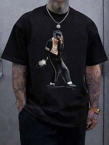 Men T-Shirts - Black - View 1