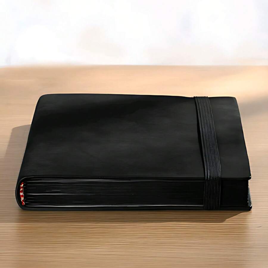 Sheet Music Paper And Notebook - Black - View 1