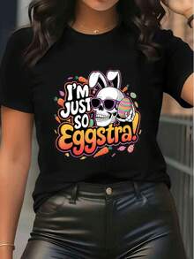 Women T-Shirts - Black - View 6