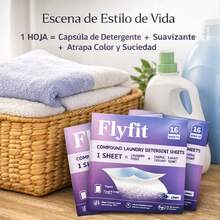 Multifunctional Laundry Wipes, 16 Wipes Per Box. - Solid State - View 5