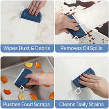 4PCS Silicone Mini Squeegee Cleaning Tool Set For Window Mirror Sink Bathroom Kitchen Streak Free Cleaner Durable Easy Clean Compact Lightweight Space Saving Mess-Free Household Cleaning Gadget For Shower Glass Tile Countertop Car Window Home Travel - Multicolor - View 11