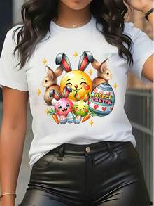Women T-Shirts - White - View 6