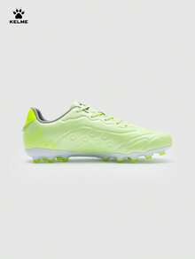 KELME MG 男款新款足球鞋 天然草/人工草 短釘 訓練比賽 Master 3MATCH - 淺綠色 - 查看 2