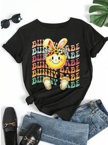 Women T-Shirts - Black - View 5