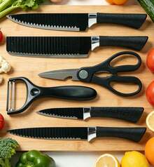 Kitchen Knives - الأسود - مشاهدة 1