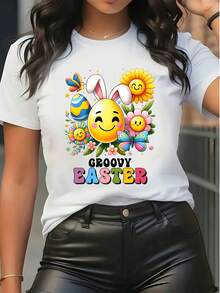 Women T-Shirts - White - View 6
