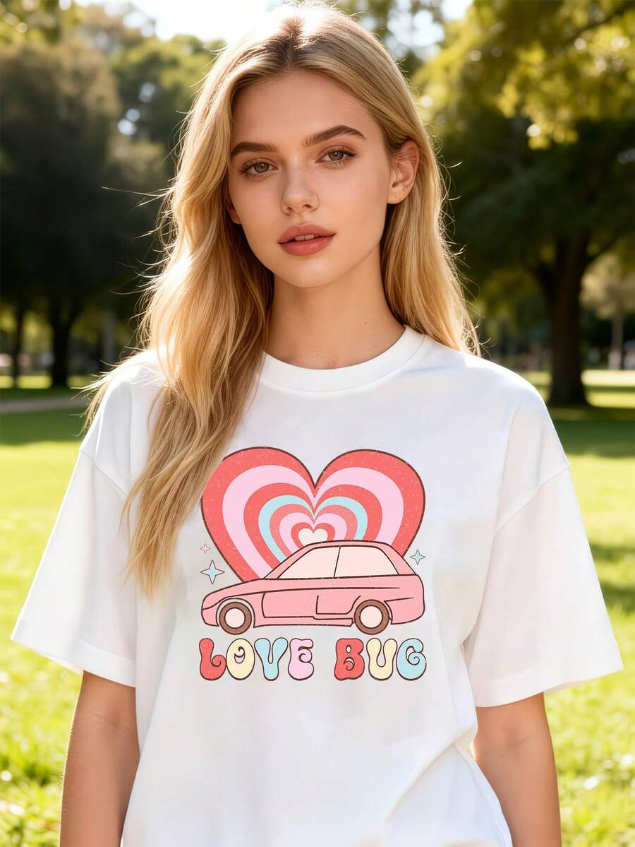 Women T-Shirts - White - View 1