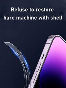 2-In-1 For IPhone 17/17 Air/17 Pro/17 Pro Max/16/15/14/13/12/11promax/16plus/15pro/14promax High Definition Ultra Thin Base Film, Lens Hollow Base Protection + High Definition Ultra Thin Bare Feel Anti-Scratch Side Film, Transparent Frame Protection Film, Full Coverage Dustproof And Anti-Scratch - Clear - View 5