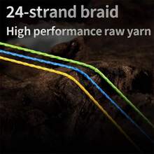 BKUMAN24 Braided PE Fishing Line, Multi-Color, 500m, Multiple Strength Options. Smooth And Abrasion-Resistant, Suitable For Freshwater And Saltwater Hunting And Fishing, Ideal For Anglers And Fishing Enthusiasts. - Multicolor - View 5