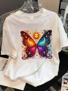 Halloween Graphic T-Shirt - White - View 1