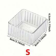 Transparent Desktop Drawer Storage Box, Suitable For Storing Cosmetics, Makeup Tools And Accessories - Multicolor - View 14