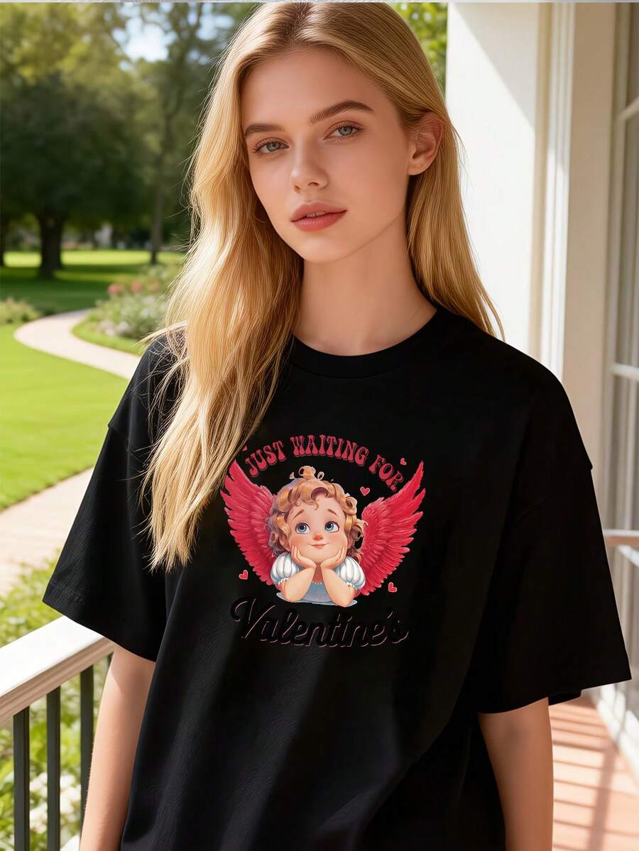 Women T-Shirts - Black - View 1