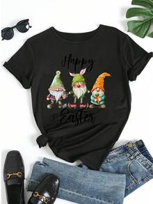 Women T-Shirts - Black - View 5