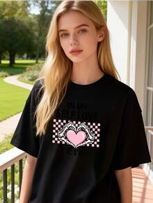 Women T-Shirts - Black - View 6