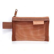 5pcs/1pc Tas Perlengkapan Mandi Jaring Segitiga Nilon Kapasitas Besar, Tas Kosmetik Portabel Tahan Air, Tas Kosmetik Multifungsi, Tas Alat Tulis, Tas Penyimpanan Kabel Data, Dompet Koin, Tas Penyimpanan Jaring Persegi Nilon Warna Retro, Tas Penyimpanan Kecil - MultiWarna - View 10