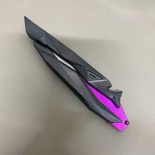 1件 Valorant Singularity 2.0 模型，輻射星空蝴蝶投擲刀 Valorant Singularity 塑料模型裝飾/可折疊設計，細節豐富/練習模具/可折疊，送給他人的最佳禮物 - 彩色 - 查看 12