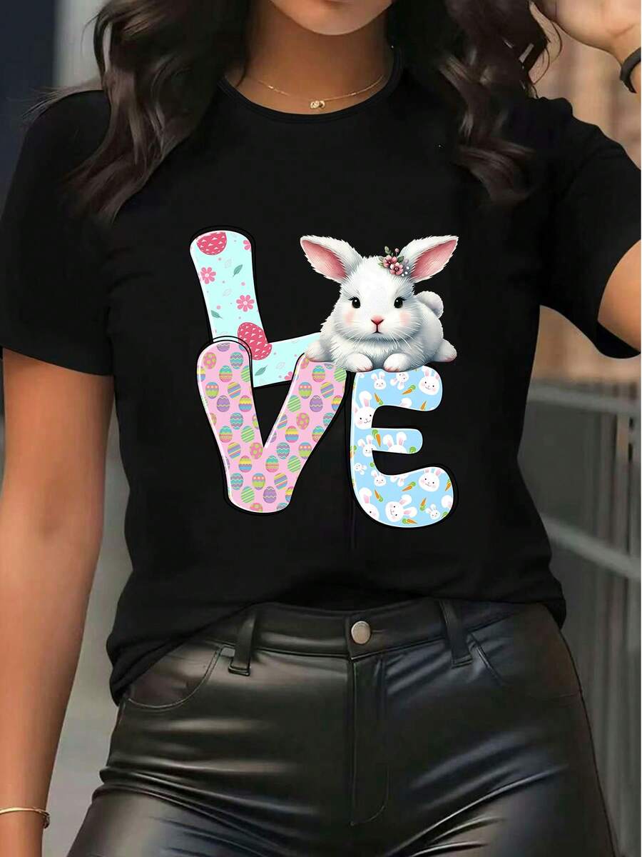 Women T-Shirts - Black - View 1