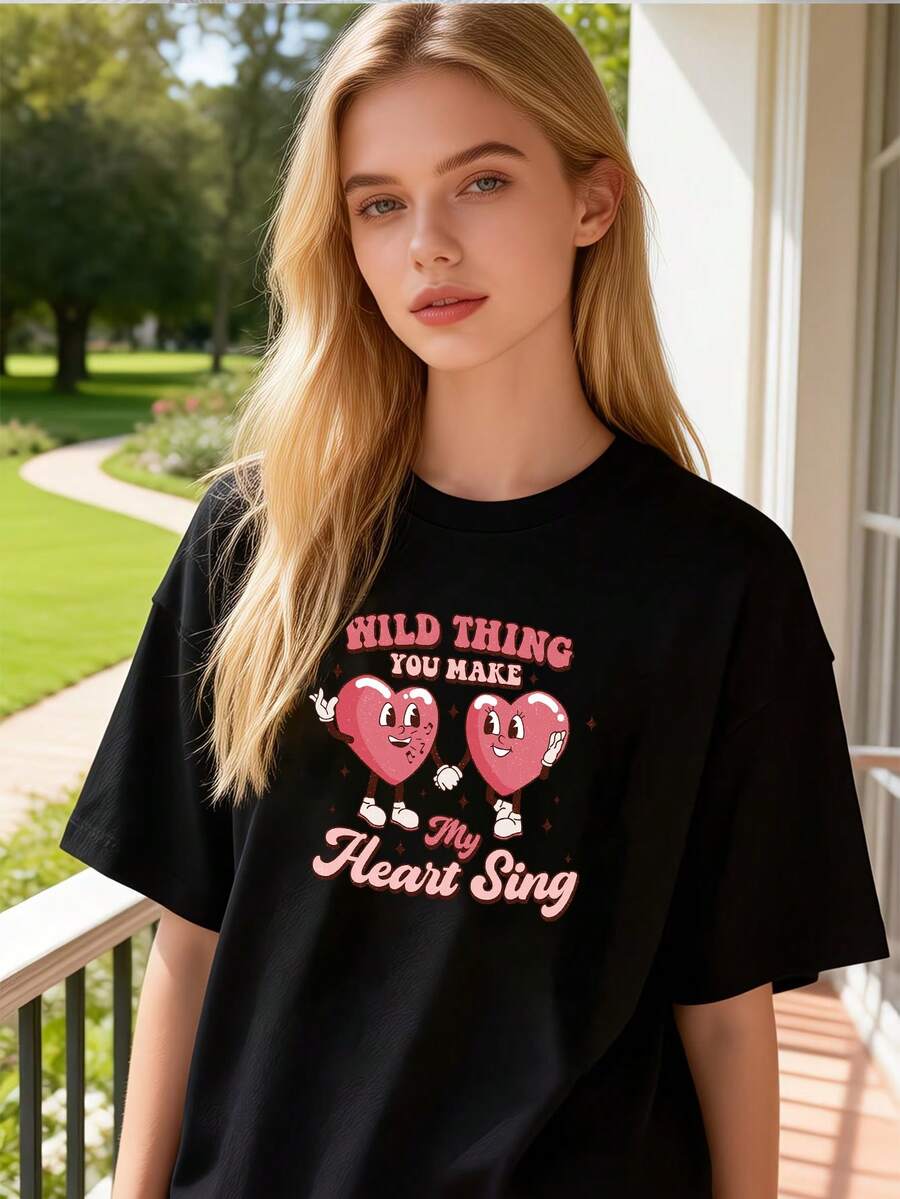 Women T-Shirts - Black - View 1