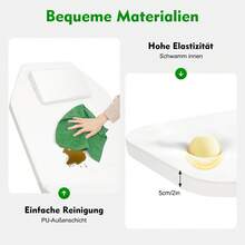 Mobile Massageliege, Massageliege Zusammenklappbar, Mobile Kosmetikliege, Klappbare Massageliegee, Beauty SPA Salon Massageliegee Für Fußmassage-Salons, Gesundheitssalons, Schönheitssalons. - Weiss - Übersicht 5
