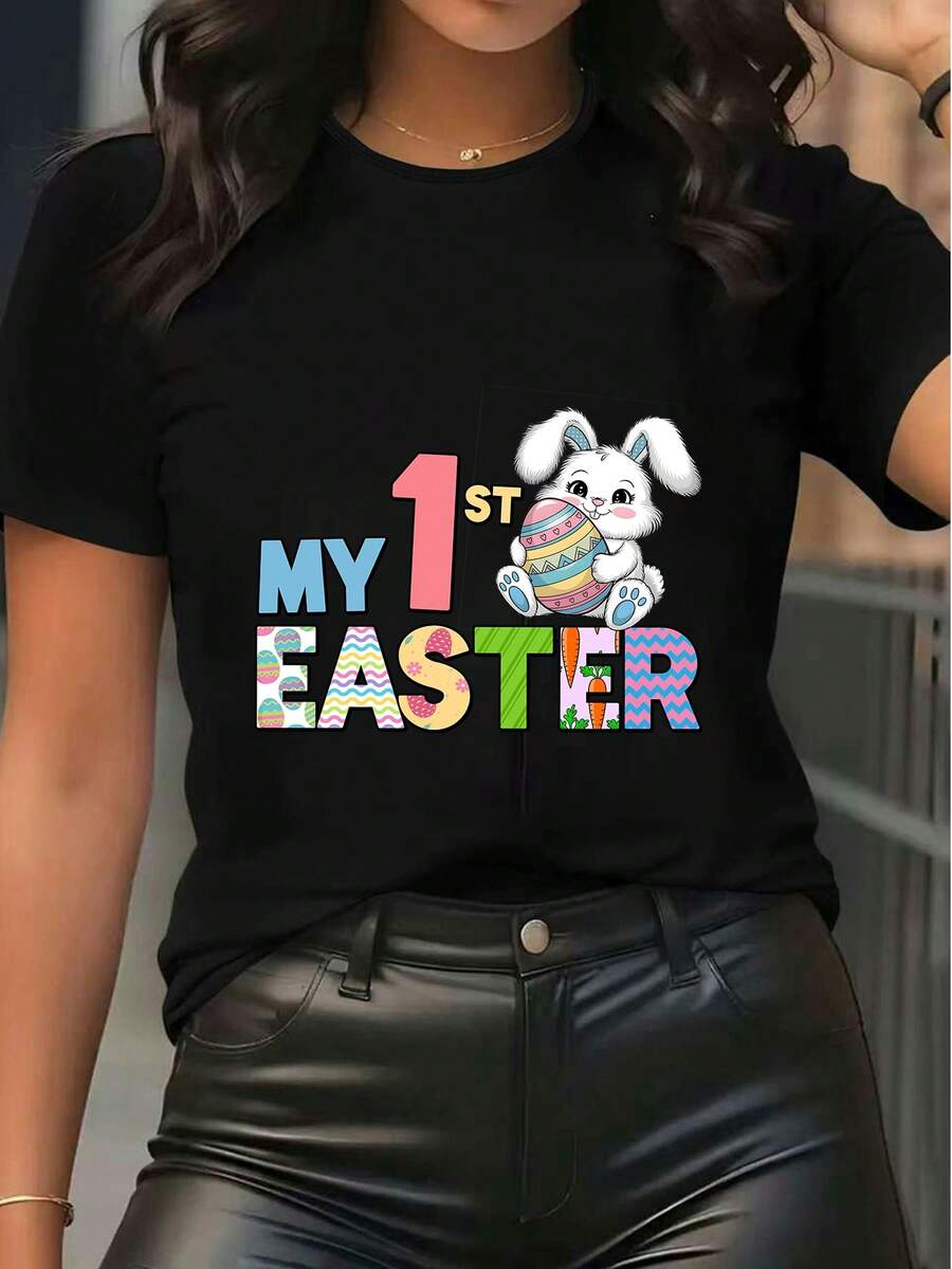Women T-Shirts - Black - View 1