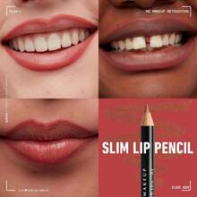 NYX Slim Lip Pencil 828 Ever 0.03oz/1.04g 唇線筆，持久顯色，適合彩妝愛好者，Ever，適用於日常妝容 - Ever (SPL828) - 查看 3