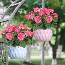 1/2 piezas Ramos de Geranio y Begonia Artificiales Resistentes a los Rayos UV en Rojo, Blanco, Rosa. Flores Falsas Impermeables para Todas las Estaciones para Patio, Jardín, Maceteros, Mesa Interior, Balcón y Puerta Principal, Ideales para Decoración Patriótica del 4 de Julio. - Rosa - Ver 7