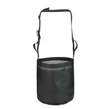 Slow Feed Horse Hay Feeding Net Bag, Neck-Attachable And Adjustable Outdoor Hay Mesh Bag Breathable And Portable Hay Bag For Feeding Horses Cows Goats And Sheep At The Muzzle Prevent Fighting - Black - View 10