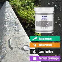 JAYSUING 300g Silicone Waterproof Sealant – No-Tile-Removal Transparent Leak Repair Coating, Brush-On Quick-Dry Crack Filler For Bathroom, Kitchen & Exterior Walls, Strong Adhesion Durable Waterproof Sealer,Home,Room,Quick Ship Items,Free Shipping - Waterproof Sealant - View 7