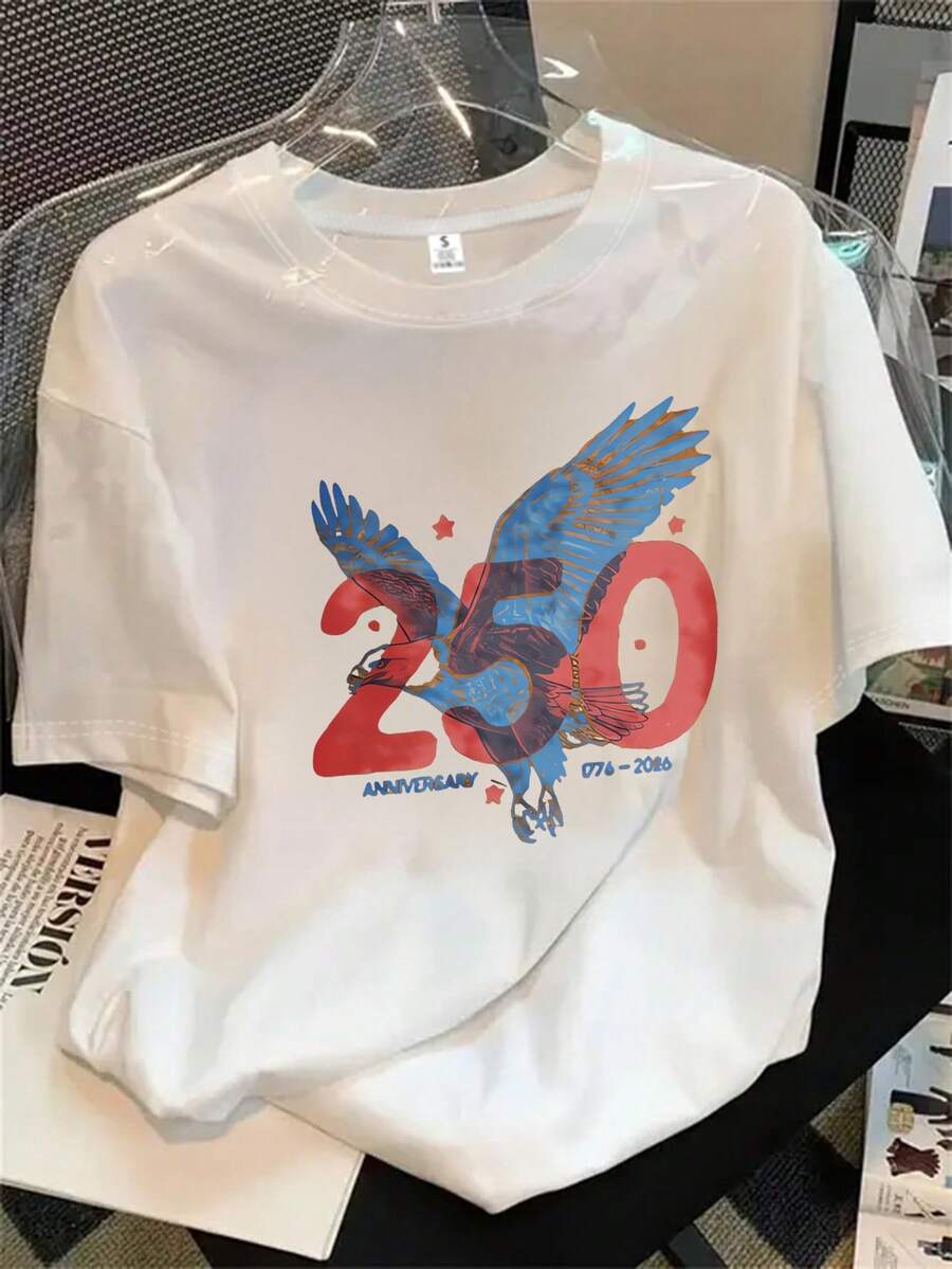 Halloween Graphic T-Shirt - 白色 - 查看 1