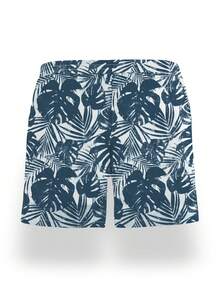 Pantalones cortos de surf de playa de verano para hombre con estampado de palmeras, bañador con cintura ajustable - Multicolor - Ver 9