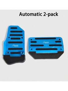 Non-Slip Car Pedal Covers Set - Red Alloy Brake, Accelerator, Clutch Pedal Covers - For Cars, SUVs, ATVs - Automatic/Manual Transmission Replacement Kit, Non-Slip Rubber Pads, Durable Foot Pedals | Ergonomic Foot Pedals | Durable Foot Pedals - Multicolor - View 14
