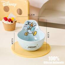 Disney Official Authentic Mickey 4.6-Inch Rice Bowl Ceramic Bowl Tableware Household Cartoon Small Bowl Couple's Essential Bowl Ceramic Rice Bowl Household High Beauty Birthday Companion Gift Item - Multicolor - View 10