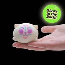 NeeDoh Nee Doh Sugar Skull Cats Stress Ball - Day Of The Dead Cat Squishy Fidget Toy, Slow Rebound Anxiety Relief Squeeze Toy For Kids & Adults, Assorted Designs - Multicolor - View 6