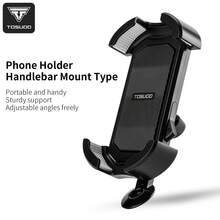 TOSUOD 1 pieza Soporte para teléfono de bicicleta, adecuado para bicicleta de montaña & bicicleta de carretera, se ajusta a teléfonos inteligentes de 4.2-7.2 pulgadas, estable & anti-vibración, fácil instalación en el manubrio, accesorio de navegación para ciclismo al aire libre, compatible con teléfonos inteligentes de pantalla grande & pequeña, accesorio práctico de ciclismo para ciclistas - Negro - Ver 12