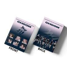 55張 BABYM0NSTER <CHOOM> 新專輯、單曲專輯 <Supa Dupa Luv> 粉絲支持 LOMO 收藏卡，包含 AHYEON、RUKA、PHARITA、RORA、ASA、CHIQUITA 等多樣風格照片。整體風格清新百搭，適合各種場合。款式豐富且完美搭配，滿足粉絲不同的審美偏好，高品質 K-Pop 明星周邊收藏。 - 淺藍色 - 查看 4